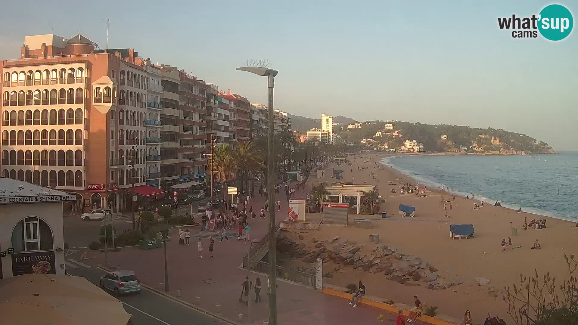 Webcam Lloret de Mar – the beach