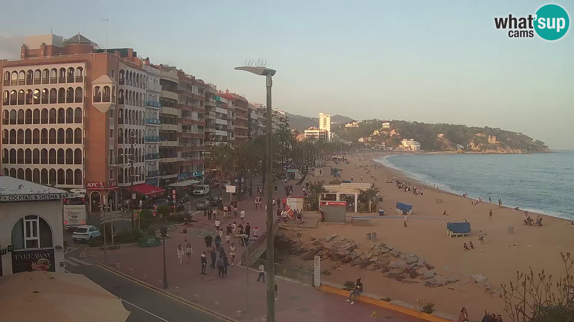 Webcam Lloret de Mar – the beach