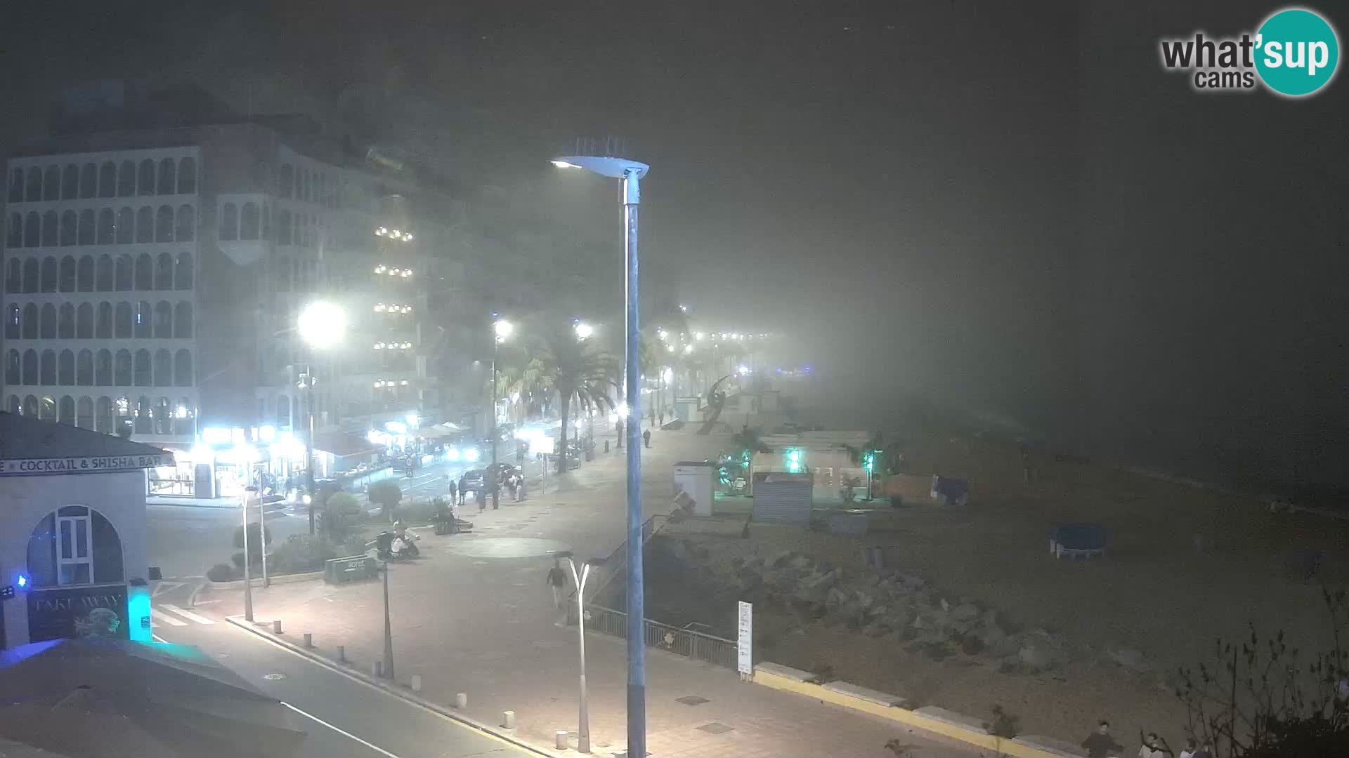 Webcam Lloret de Mar – the main beach – – Costa Brava – Spain