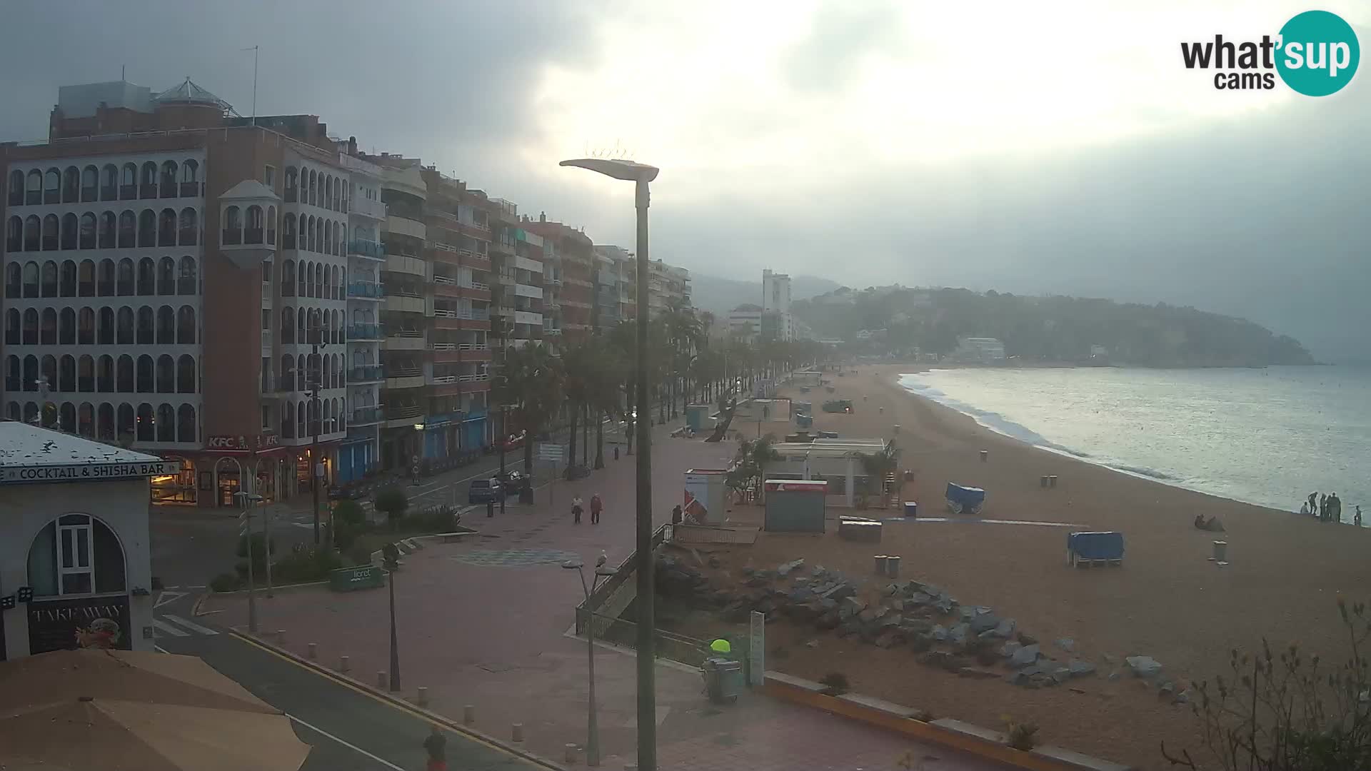 Web kamera Lloret de Mar – glavna plaža