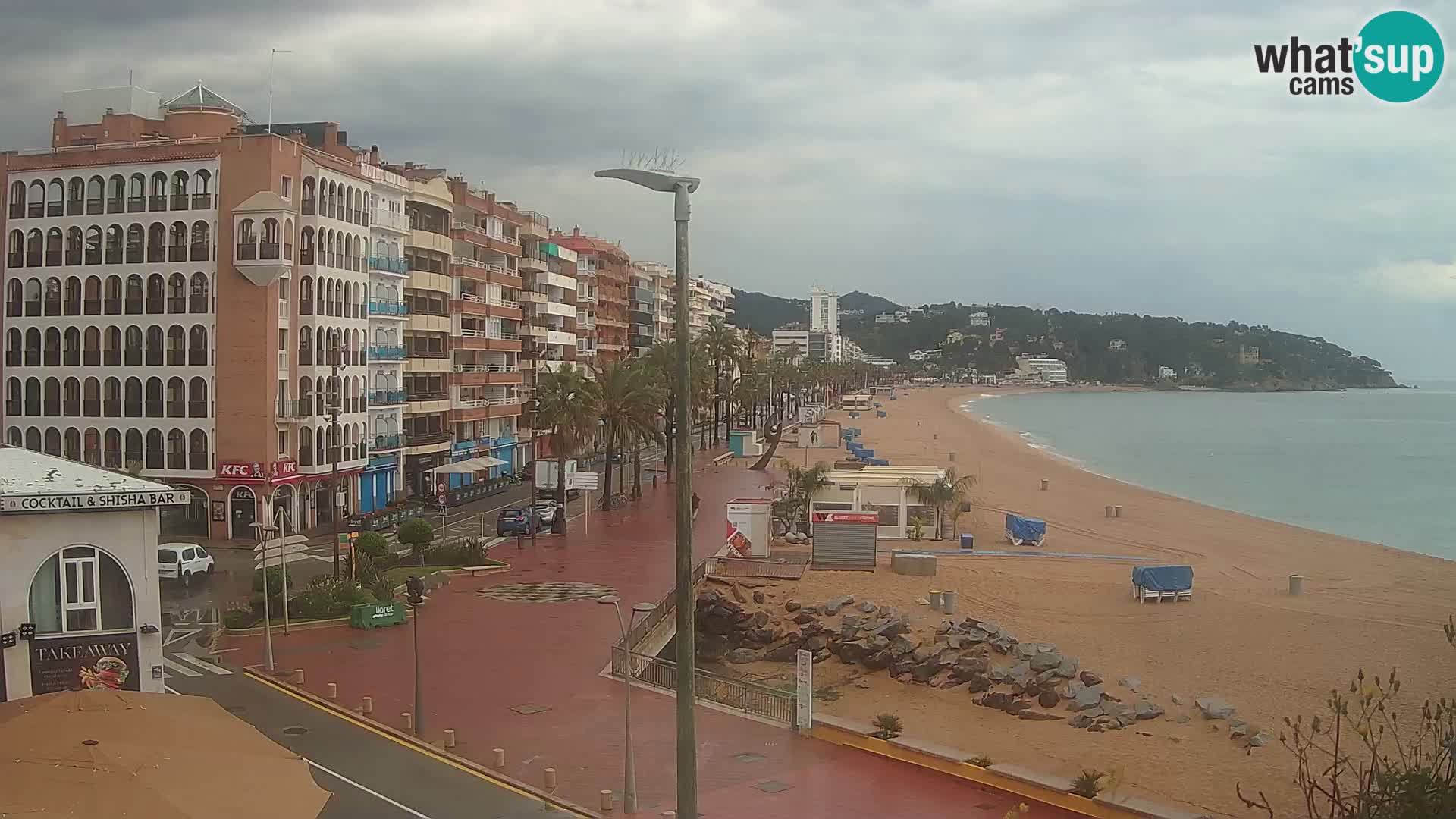 Kamera v živo Lloret de Mar – Glavna plaža
