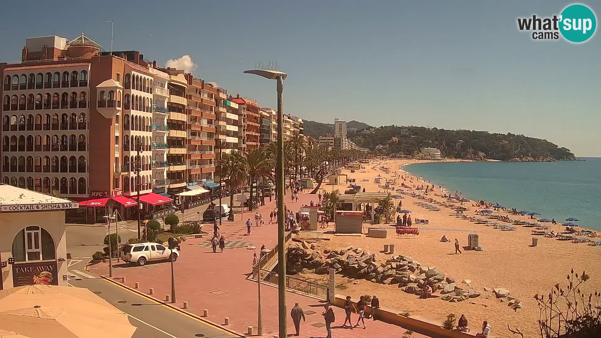 Webcam live Lloret de Mar – Hauptstrand