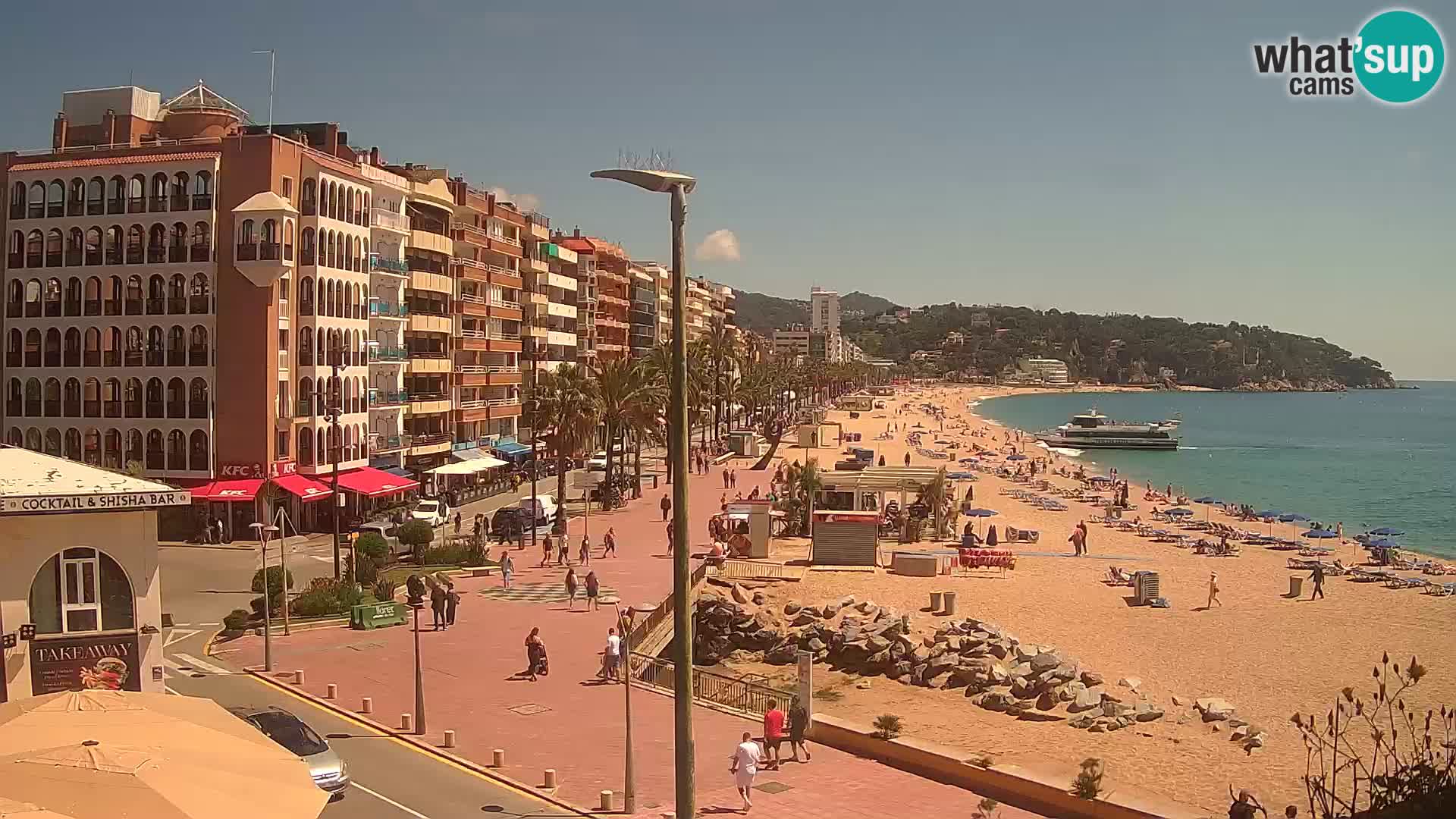Webcam streaming Lloret de Mar – Plage