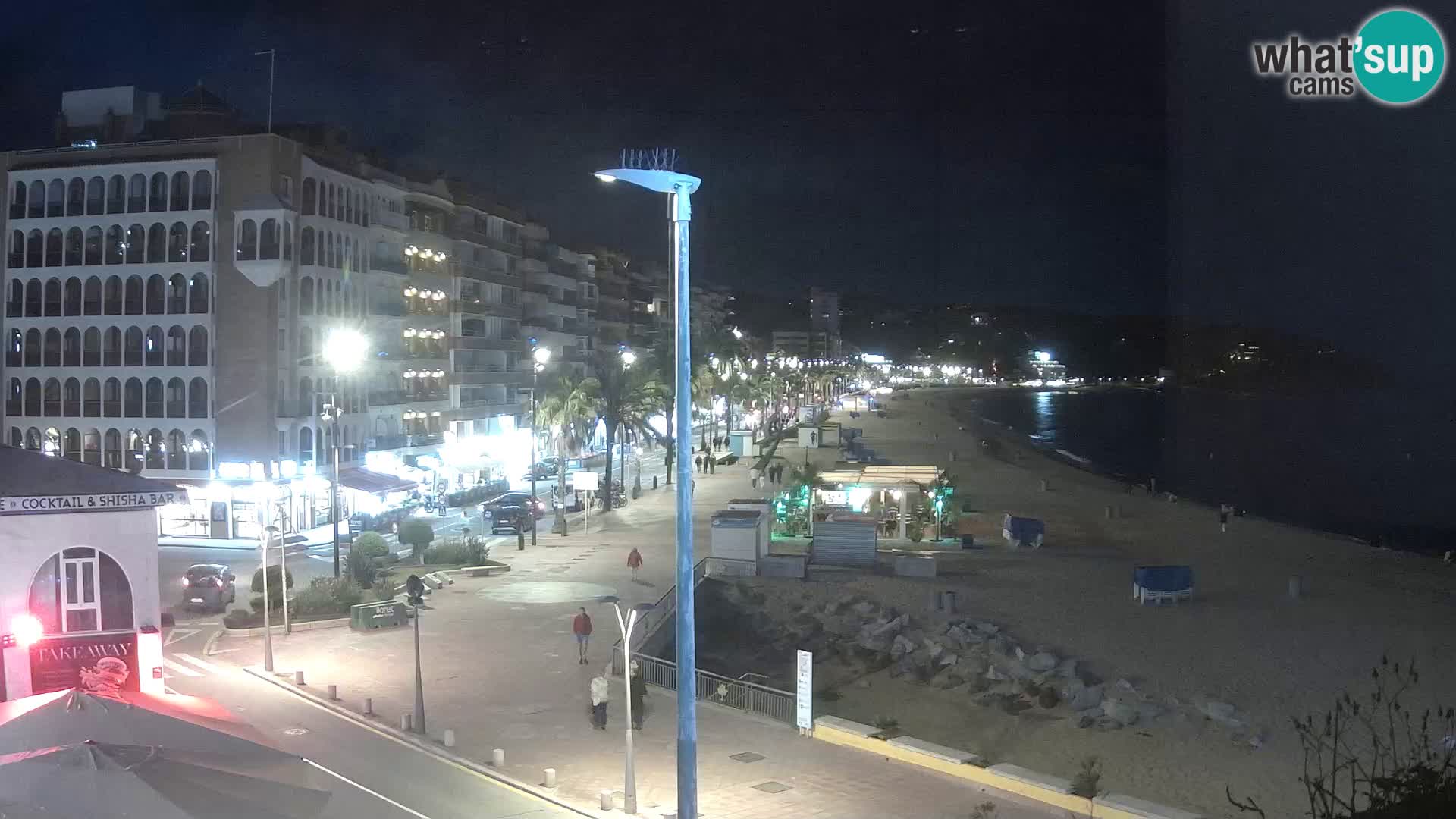 Web kamera Lloret de Mar – glavna plaža