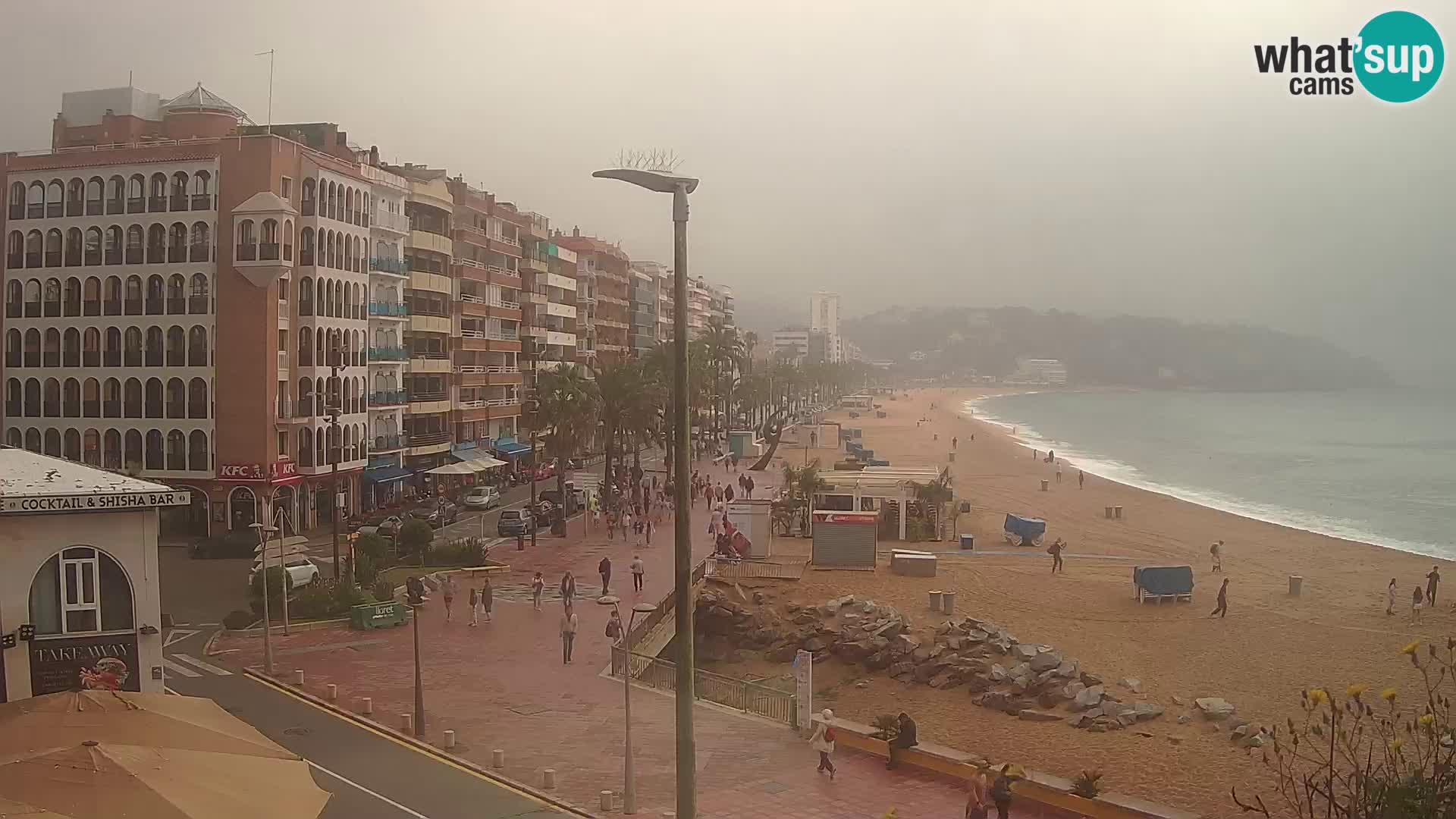 Webcam Lloret de Mar – Central beach
