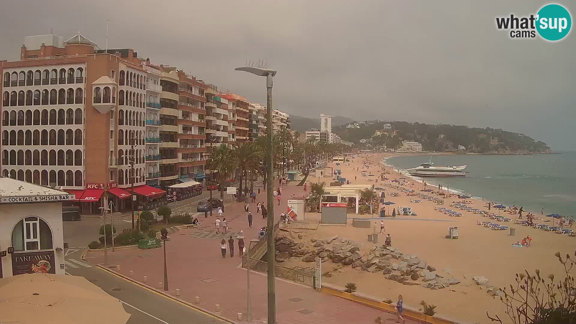 Webcam Lloret de Mar – Spiaggia centrale