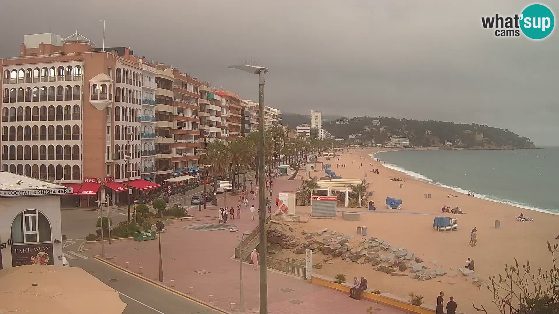 Webcam live Lloret de Mar – la spiaggia principale