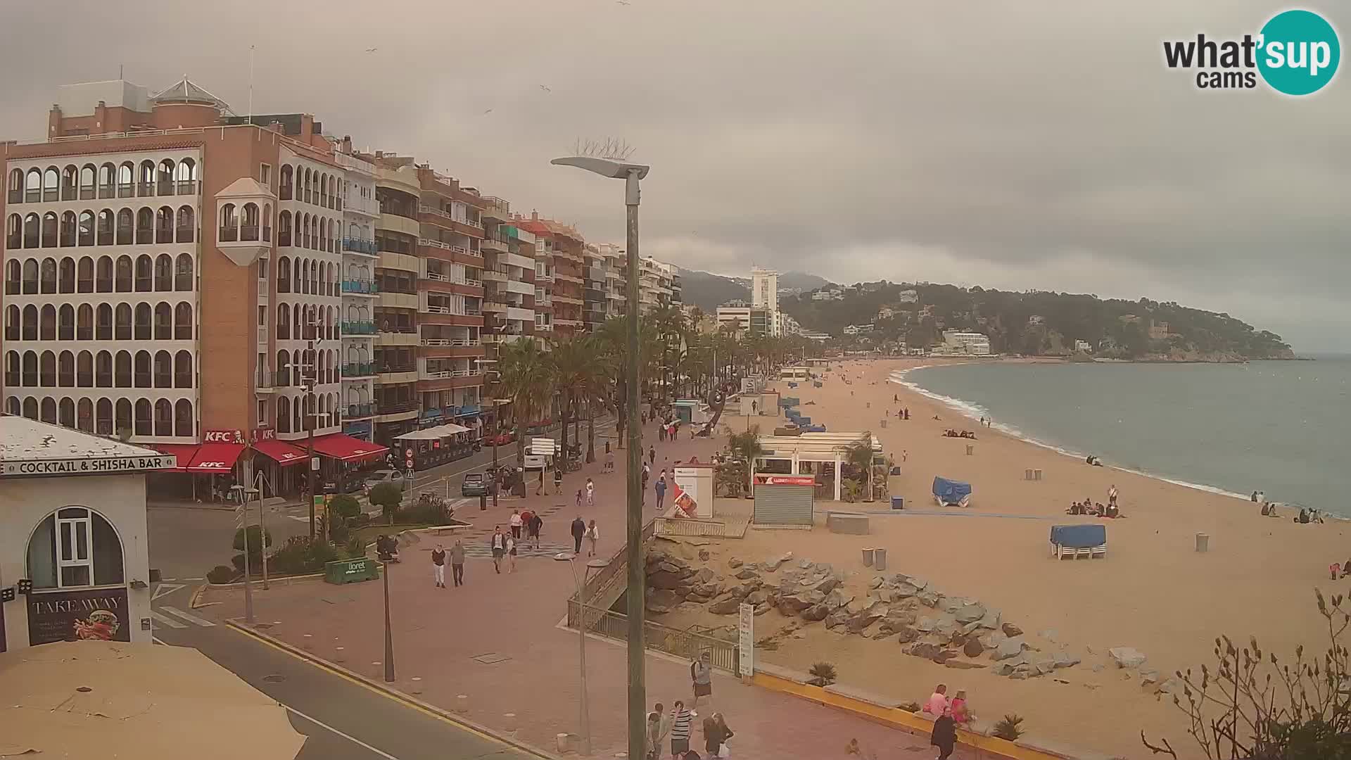 Webcam Lloret de Mar – Central beach