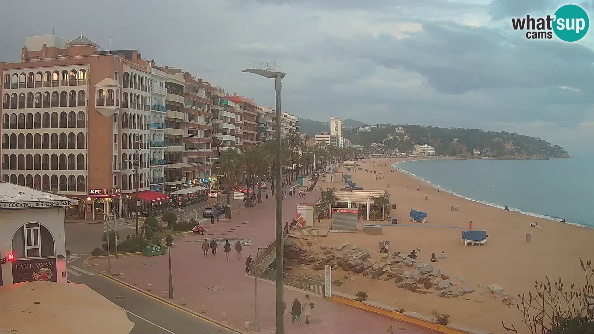 Webcam Lloret de Mar – Osrednja plaža