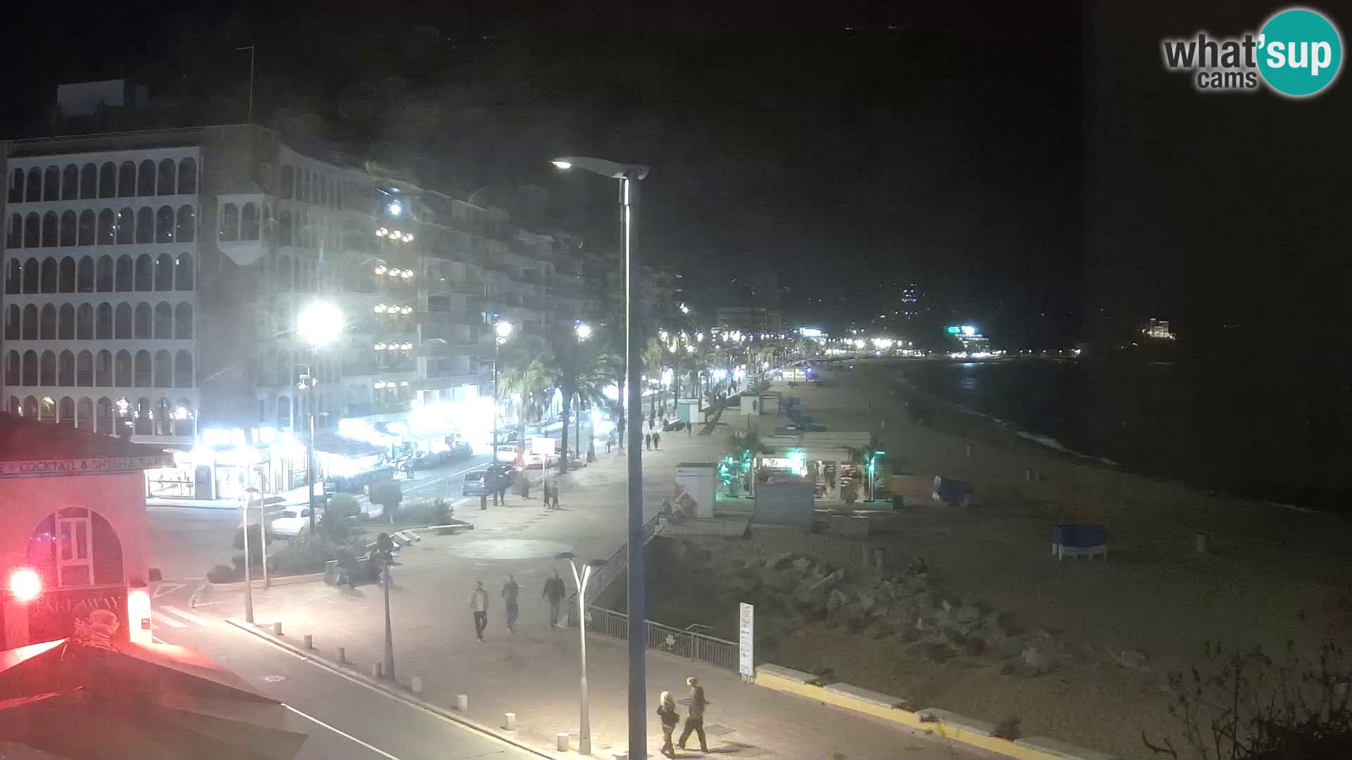 Webcam Lloret de Mar – the main beach – – Costa Brava – Spain