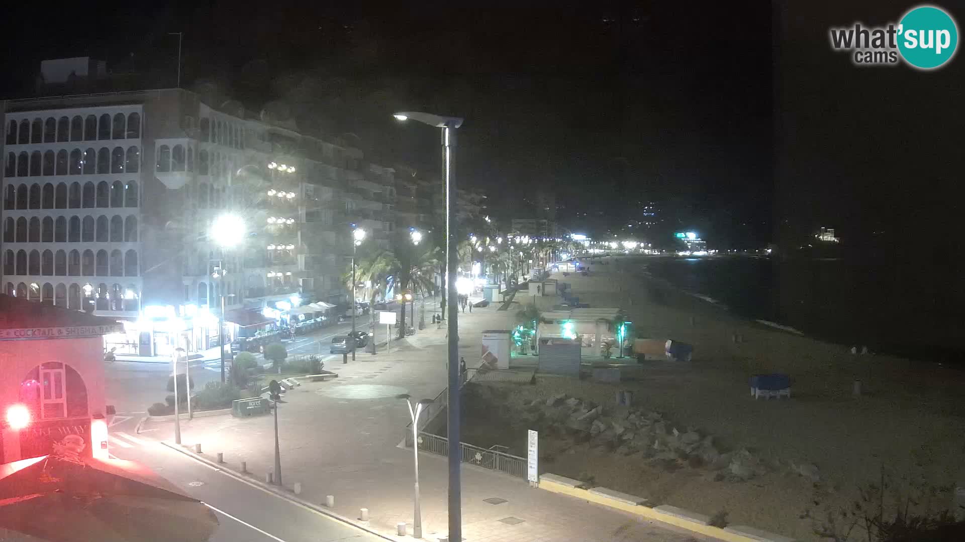 Web kamera Lloret de Mar – plaža