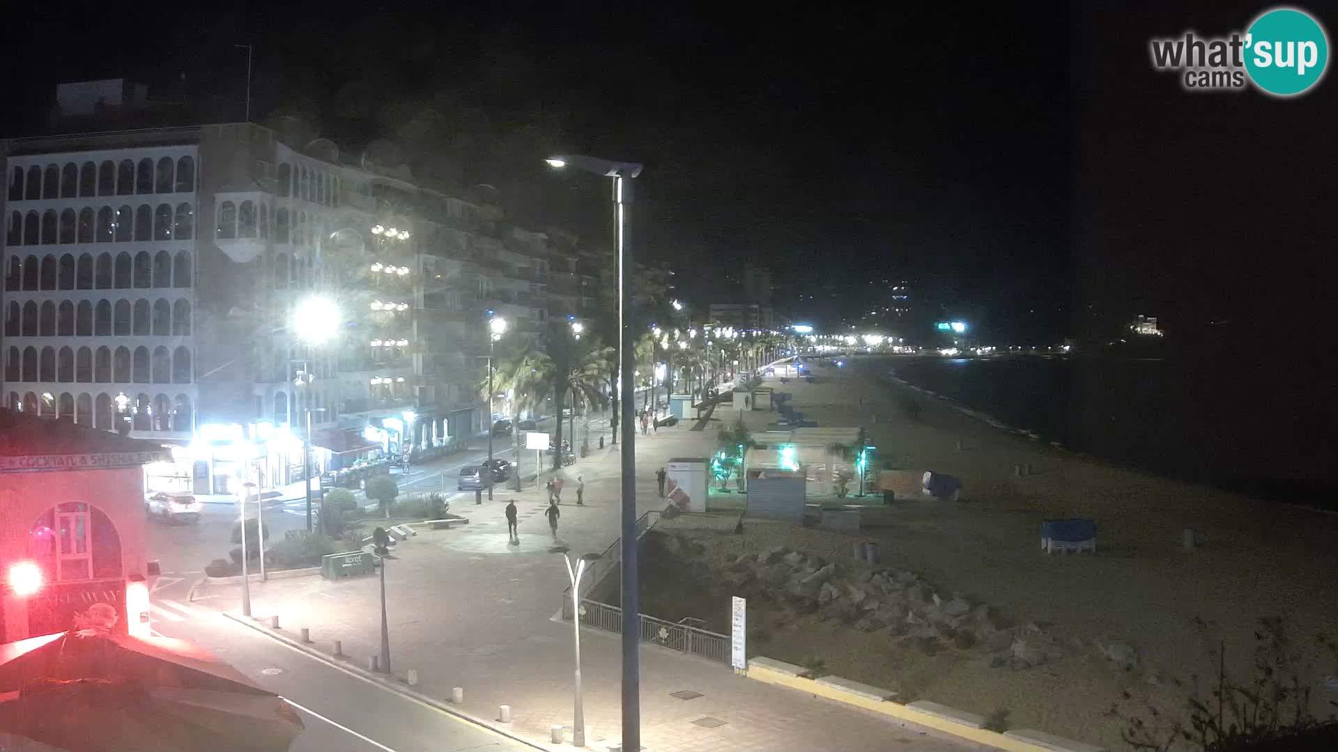 Webcam Lloret de Mar – the main beach – – Costa Brava – Spain
