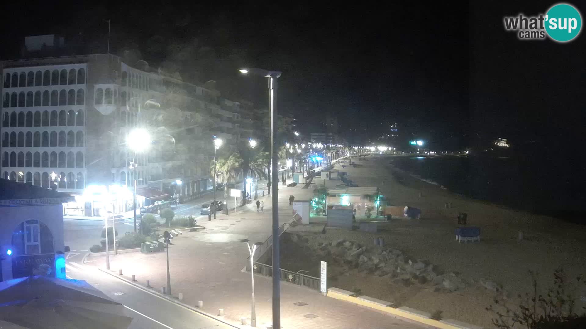 Webcam Lloret de Mar – the main beach – – Costa Brava – Spain