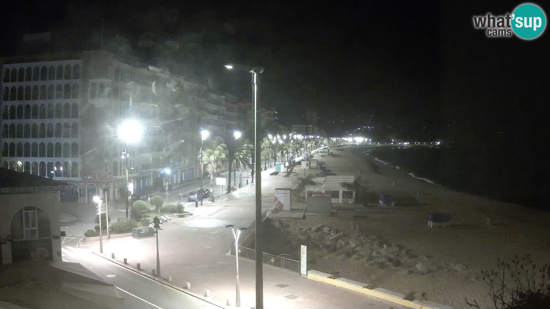 Webcam Lloret de Mar – the main beach – – Costa Brava – Spain
