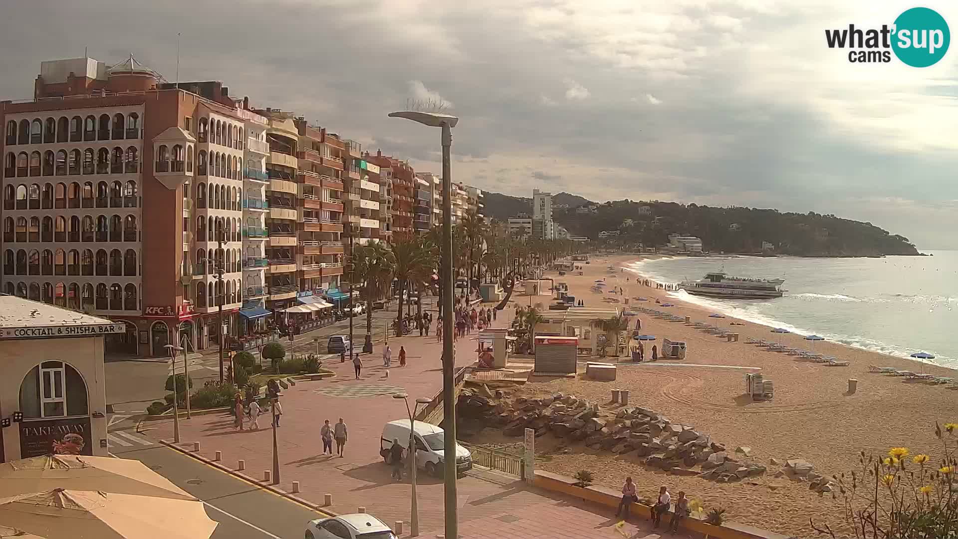 Webcam Lloret de Mar – Spiaggia centrale