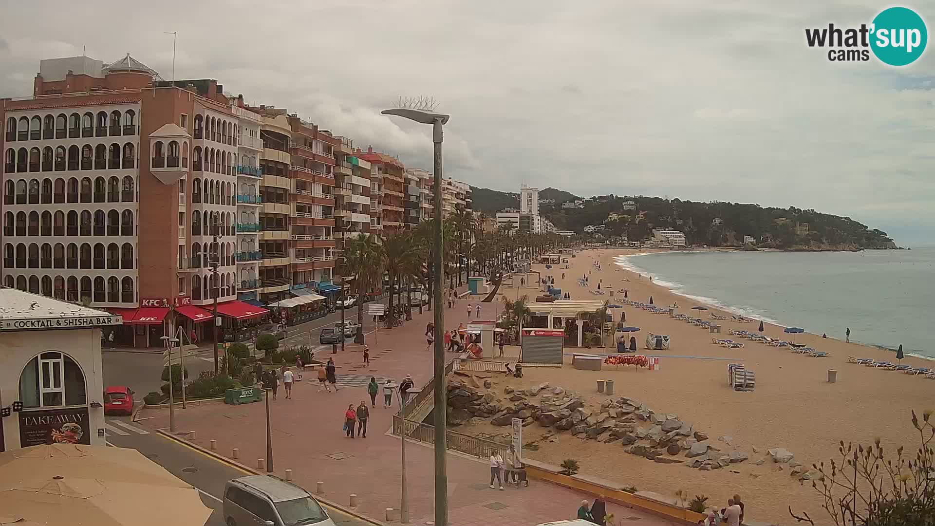 Webcam Lloret de Mar – Plage centrale