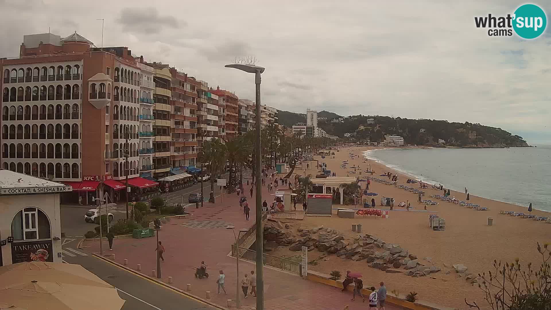 Webcam live Lloret de Mar – la spiaggia principale