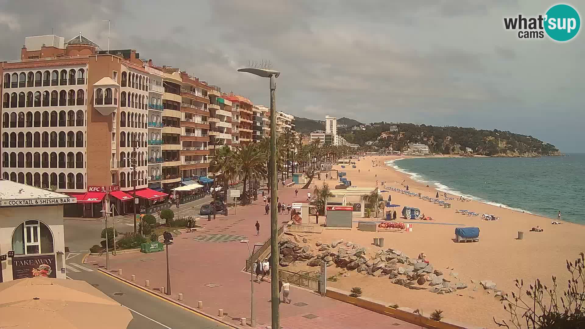 Webcam Lloret de Mar – Plage centrale
