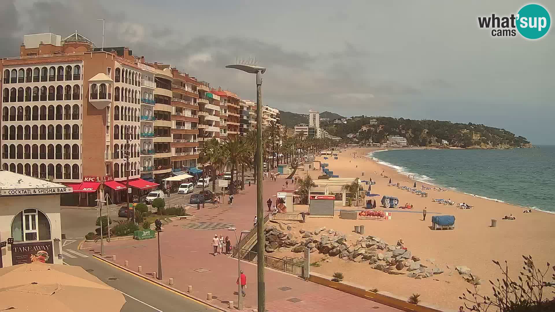 Webcam Lloret de Mar  – Playa principal