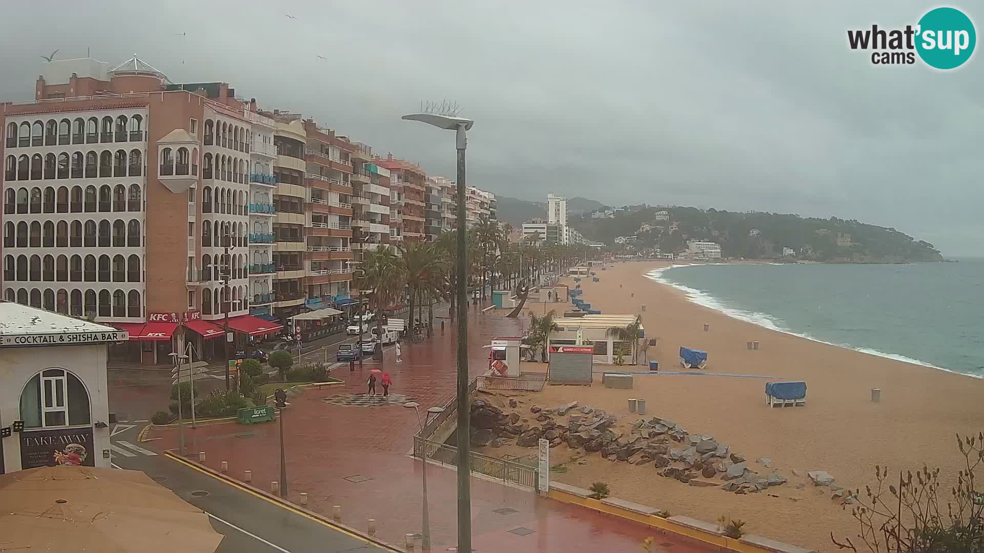 Web kamera Lloret de Mar – plaža