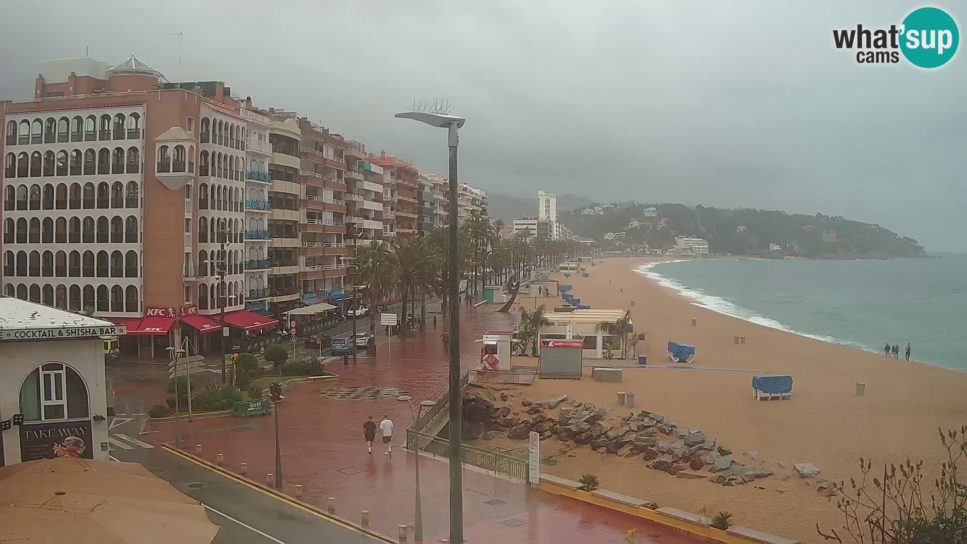 Webcam Lloret de Mar – the main beach – – Costa Brava – Spain