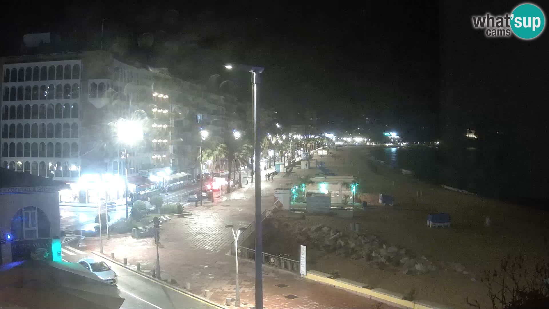 Webcam Lloret de Mar – the main beach – – Costa Brava – Spain