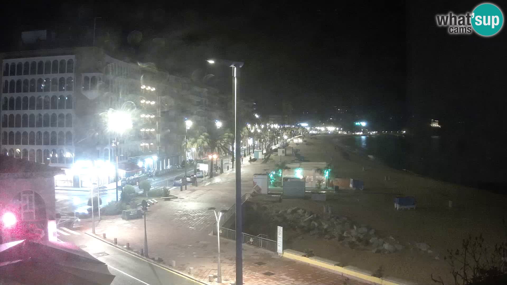 Web kamera Lloret de Mar – plaža