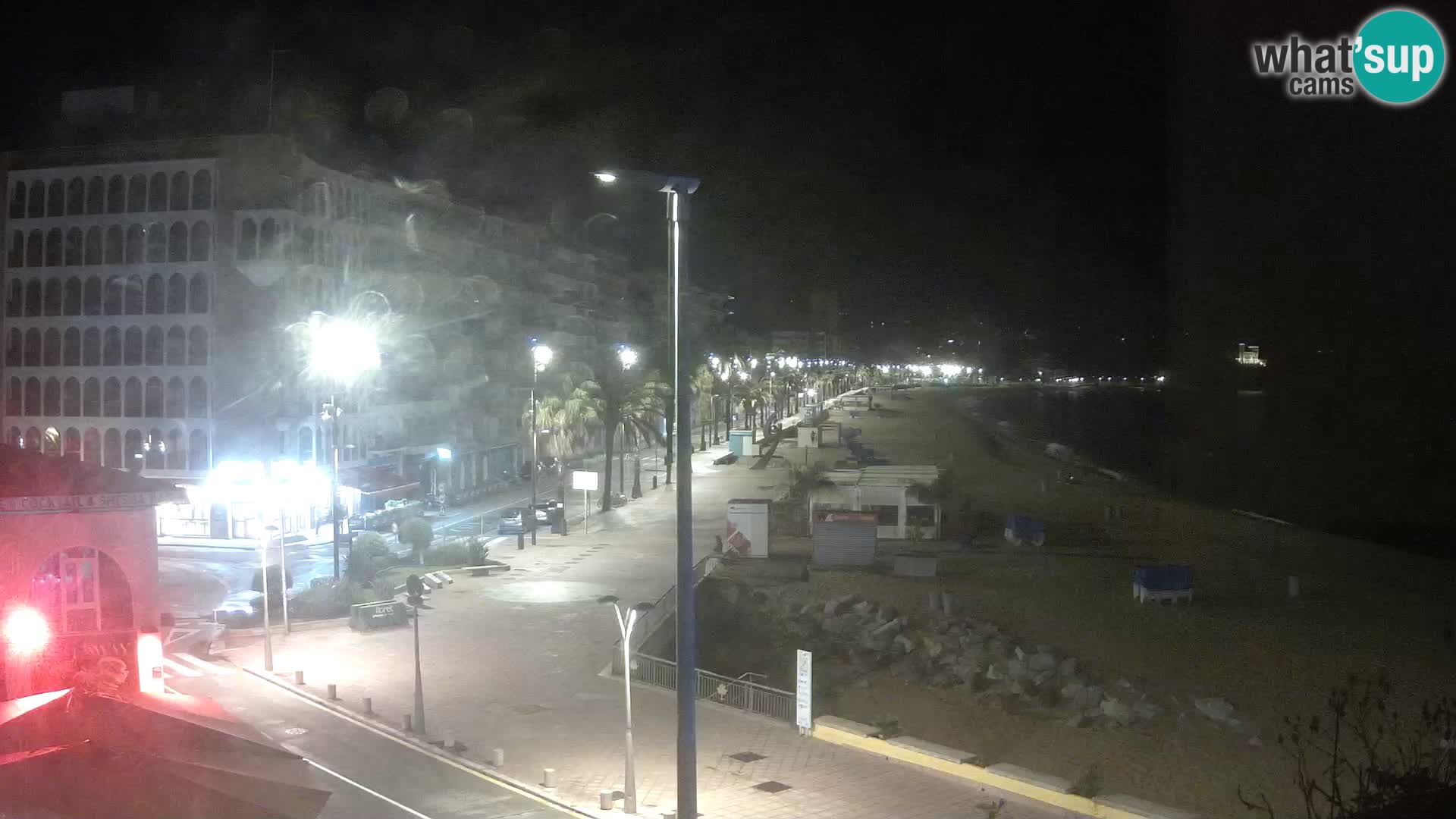 Webcam Lloret de Mar – the main beach – – Costa Brava – Spain
