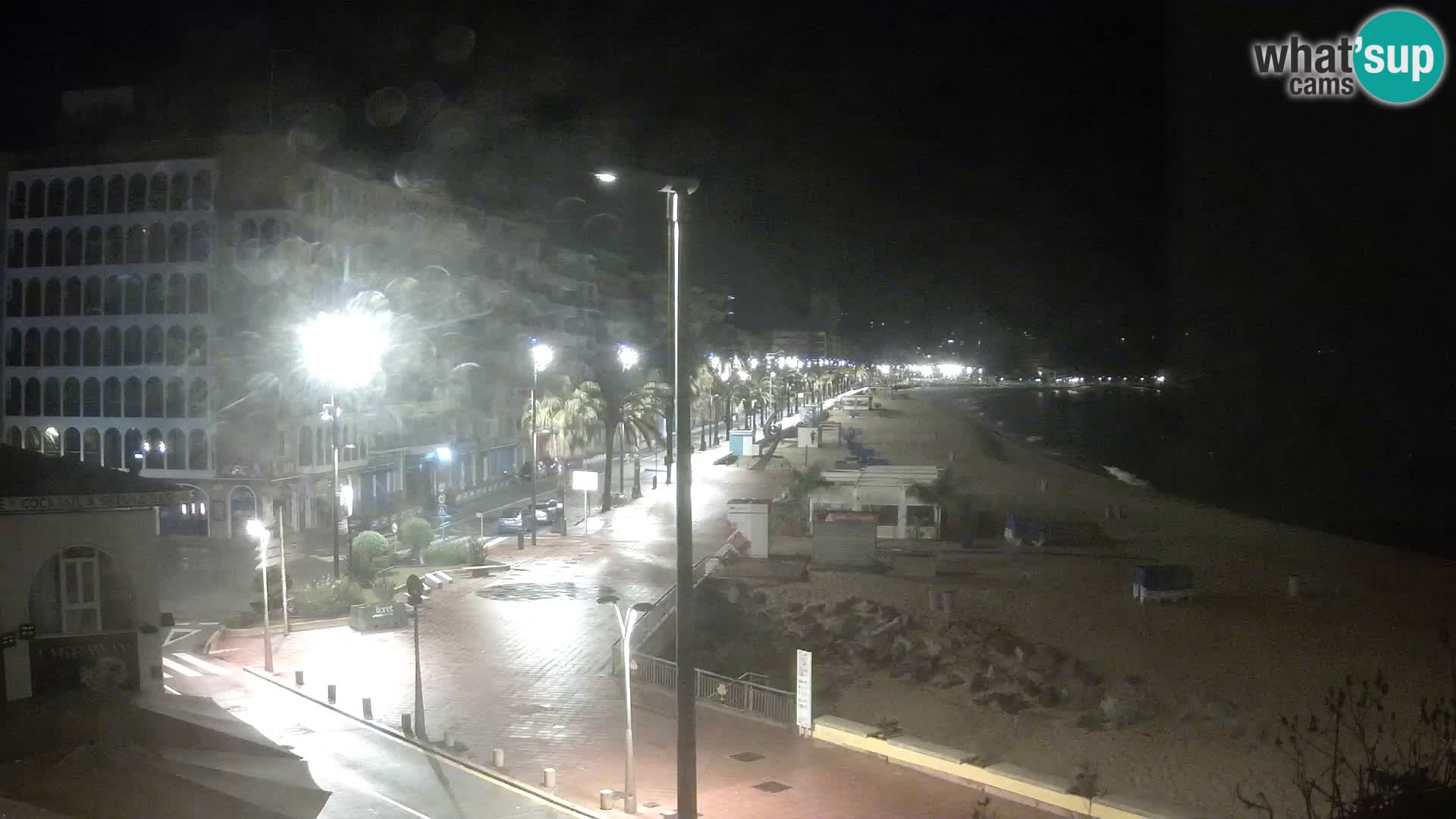 Webcam Lloret de Mar – the main beach – – Costa Brava – Spain