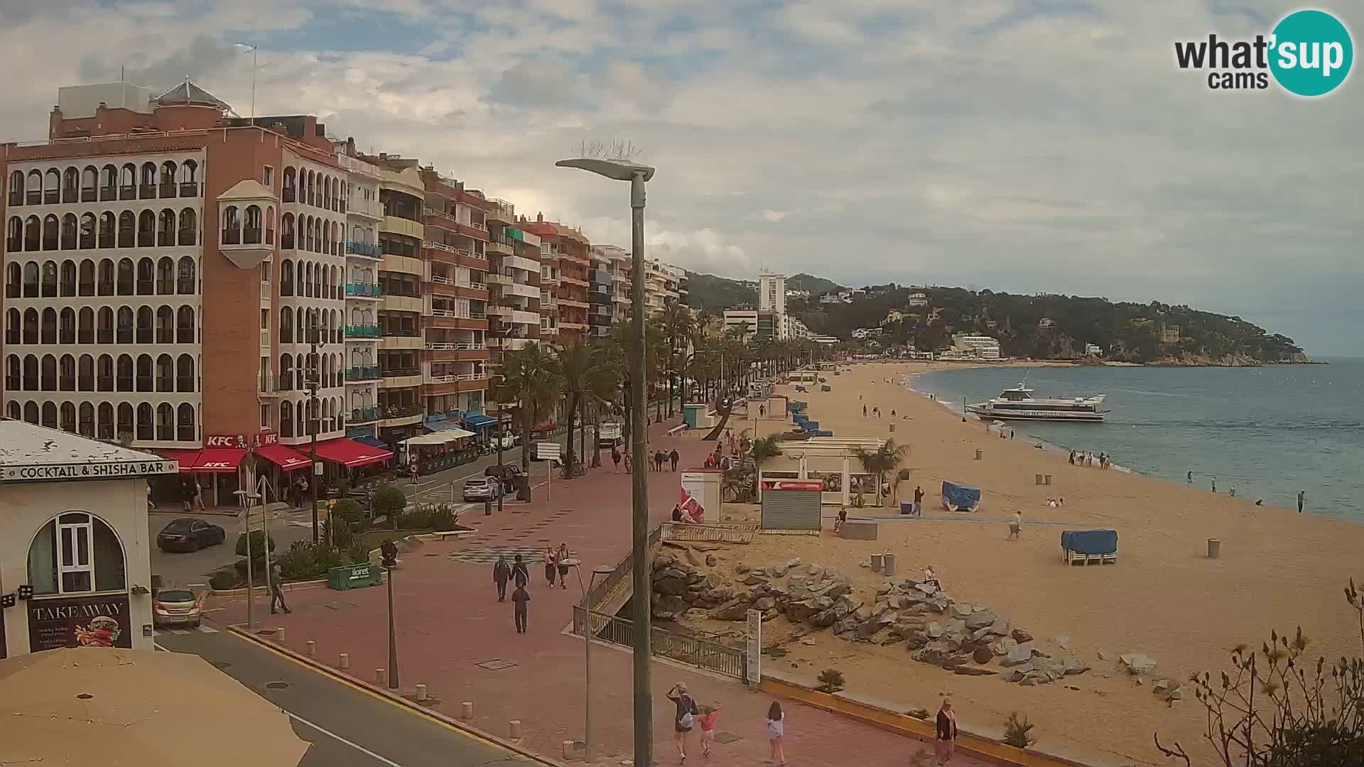 Webcam Lloret de Mar – the beach