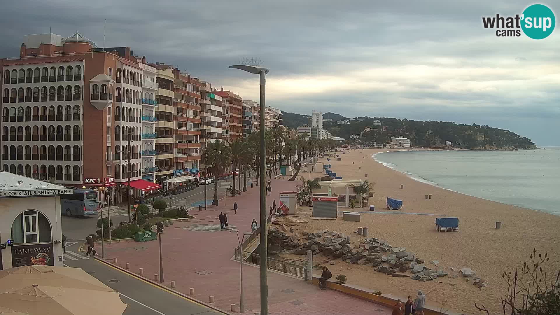 Webcam Live Lloret de Mar – La plage