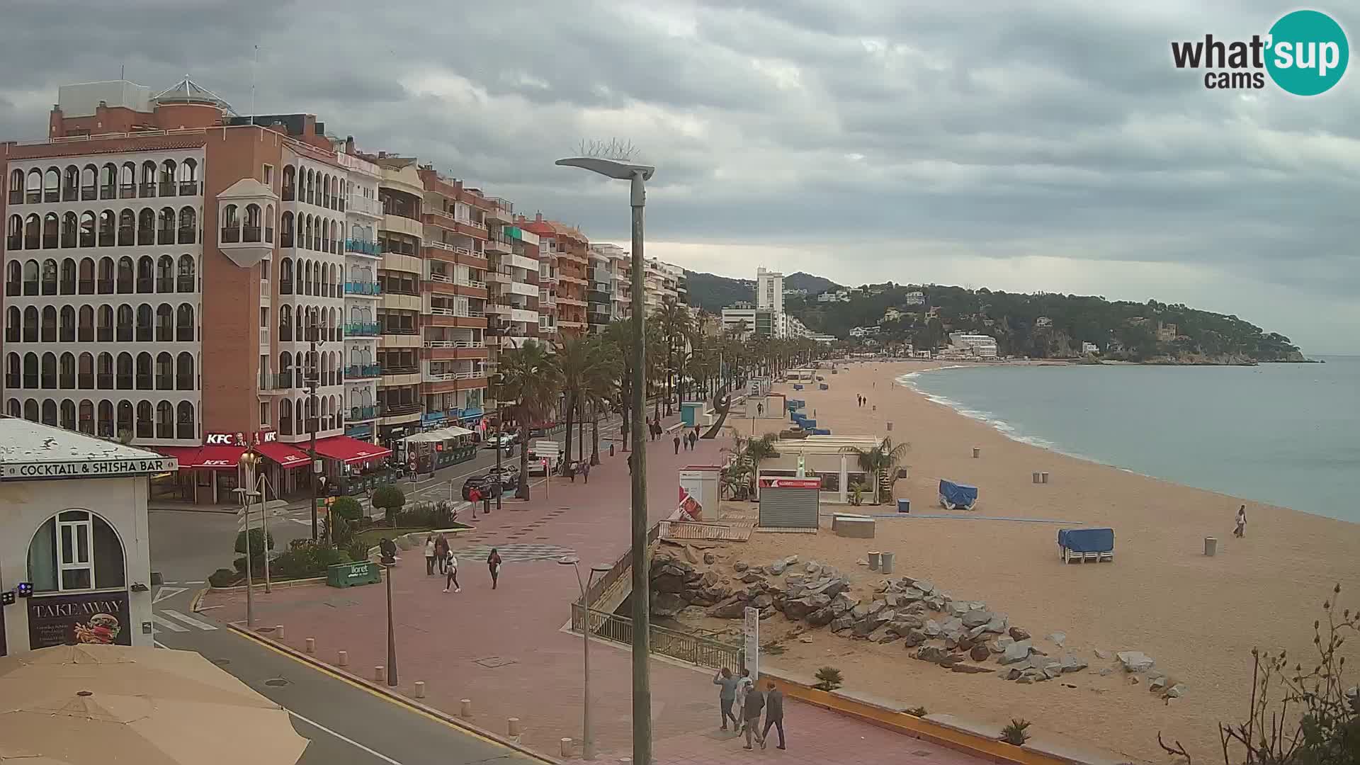 Webcam Lloret de Mar – Central beach