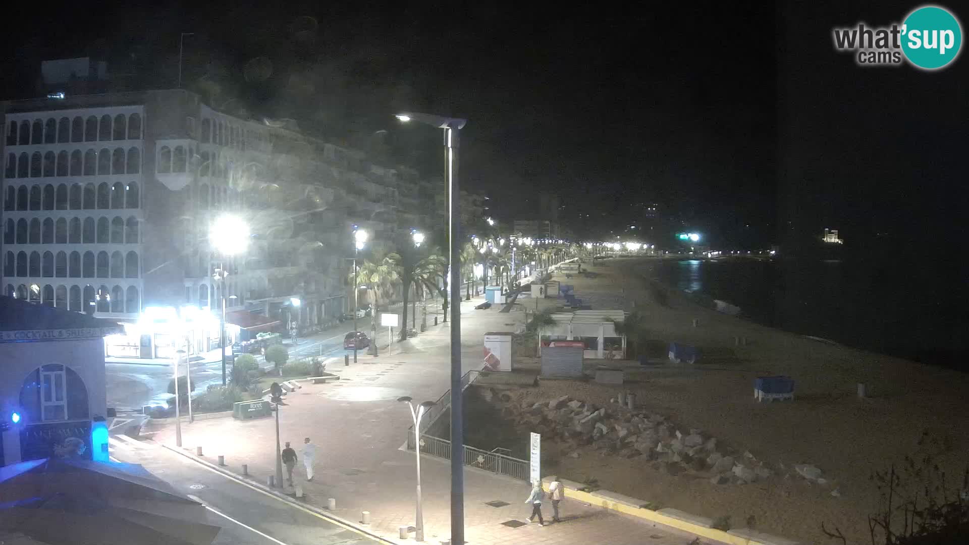 Webcam Lloret de Mar – the main beach – – Costa Brava – Spain