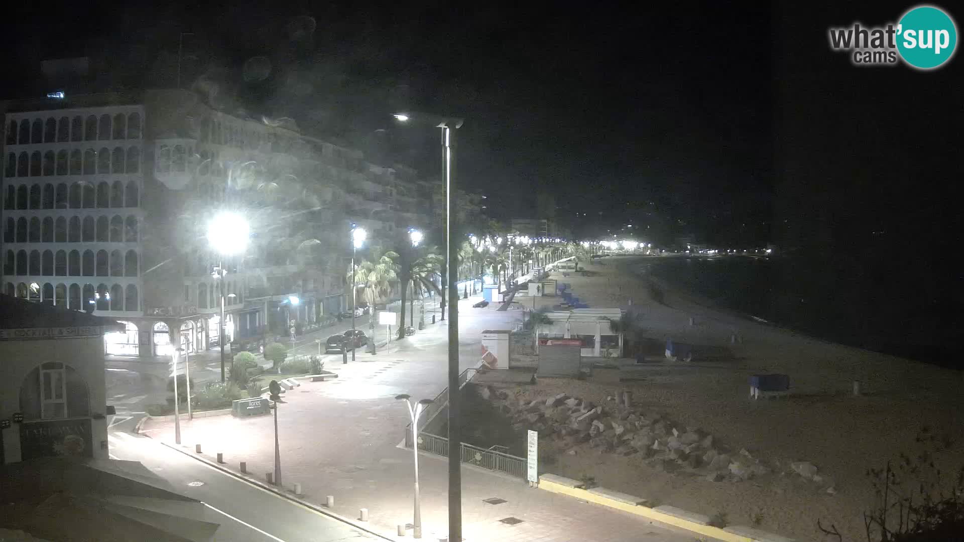 Webcam Lloret de Mar – the main beach – – Costa Brava – Spain