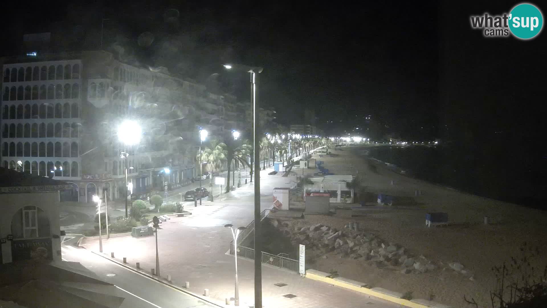 Webcam Lloret de Mar – the main beach – – Costa Brava – Spain