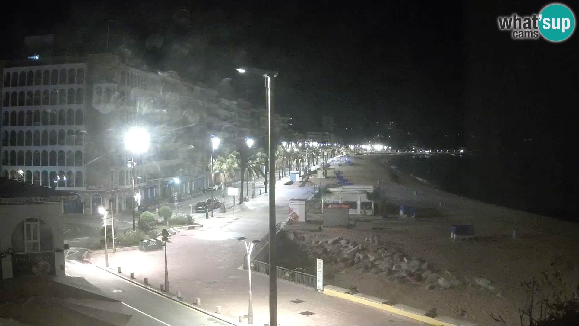 Webcam Lloret de Mar – the main beach – – Costa Brava – Spain