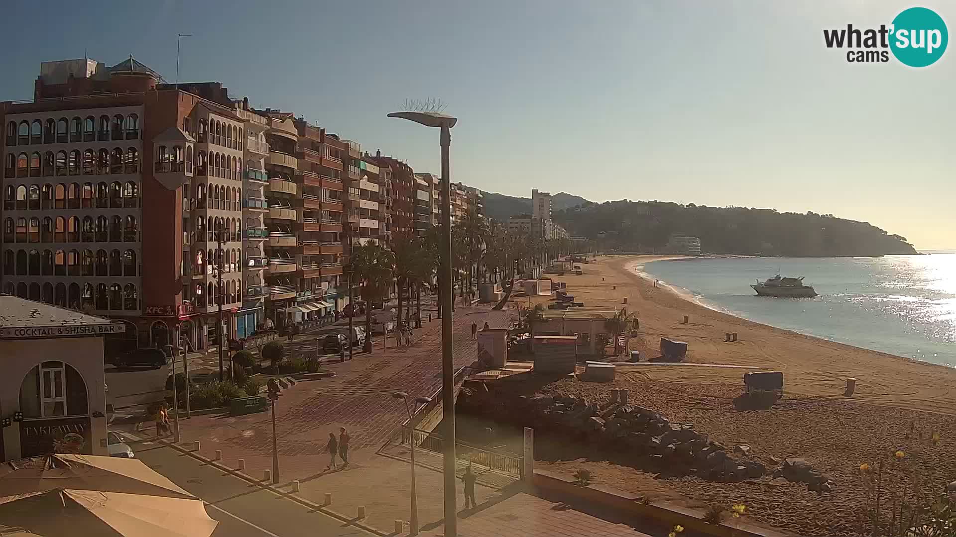 Webcam Lloret de Mar – Spiaggia centrale