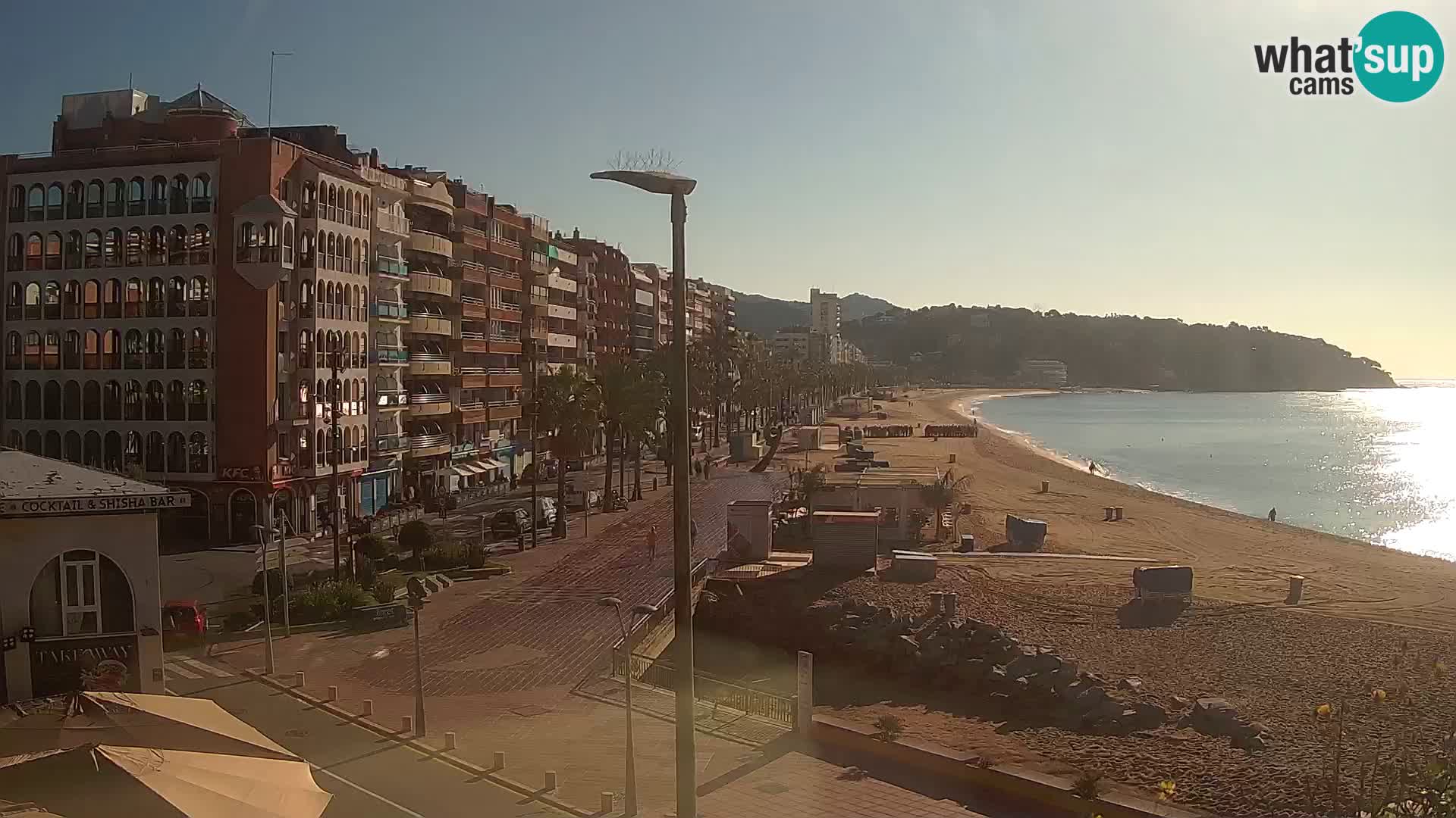 Webcam Live Lloret de Mar – La plage