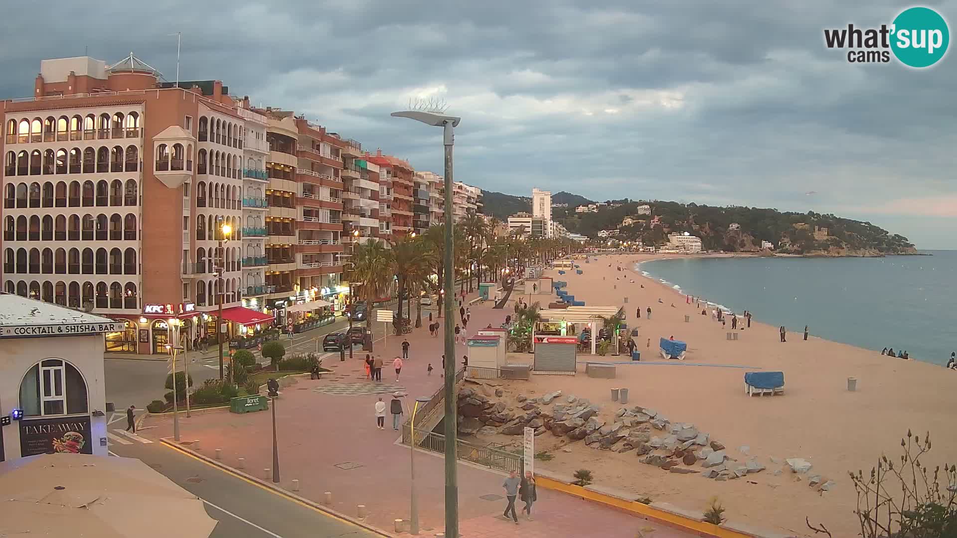 Webcam Lloret de Mar – Središnja plaža