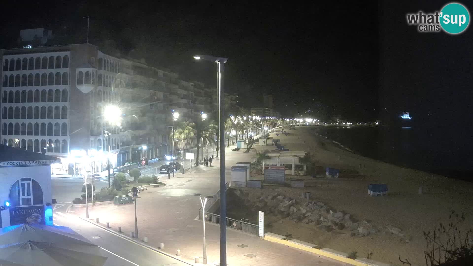 Webcam Lloret de Mar – the main beach – – Costa Brava – Spain