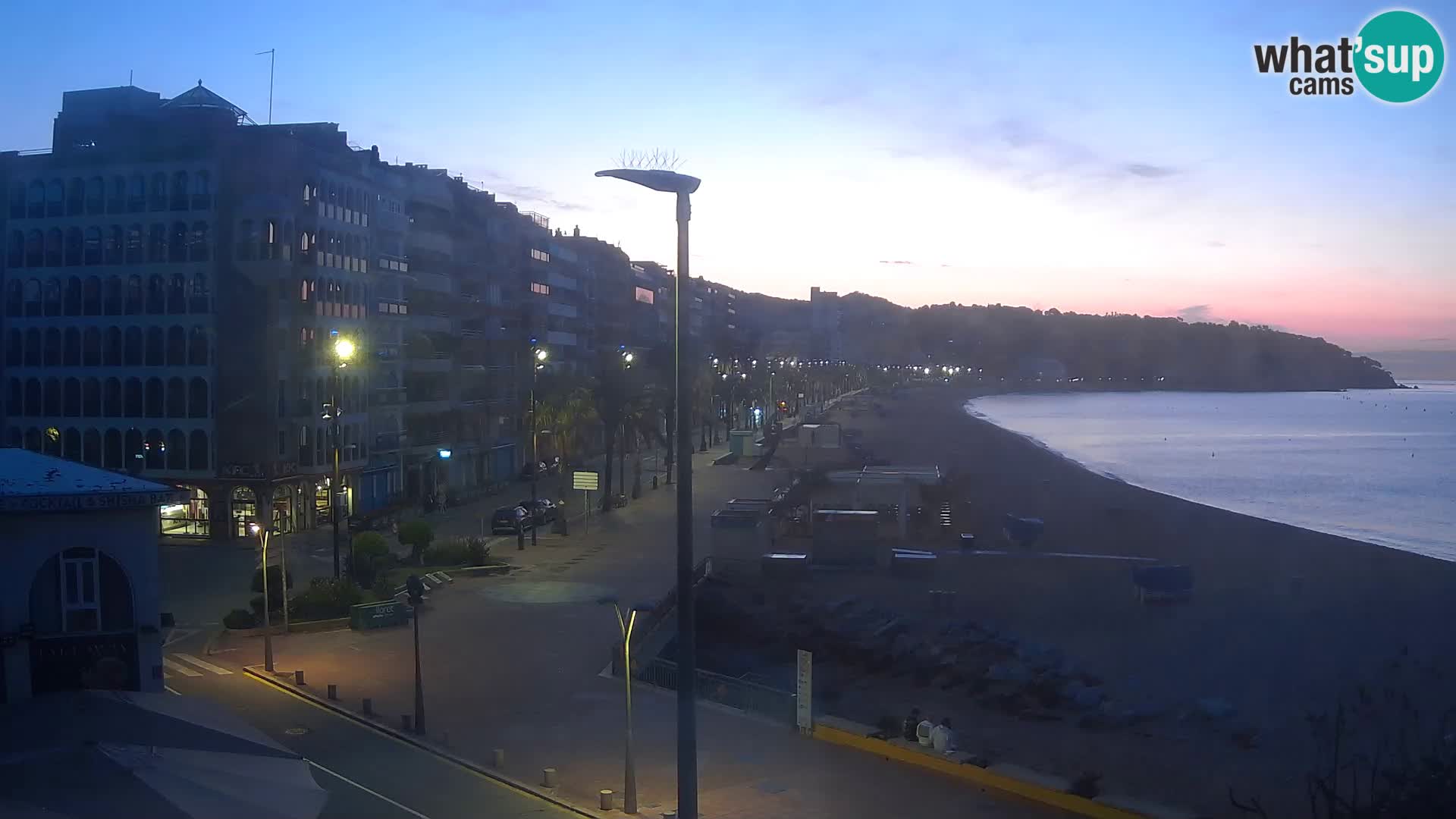 Webcam Lloret de Mar – Central beach