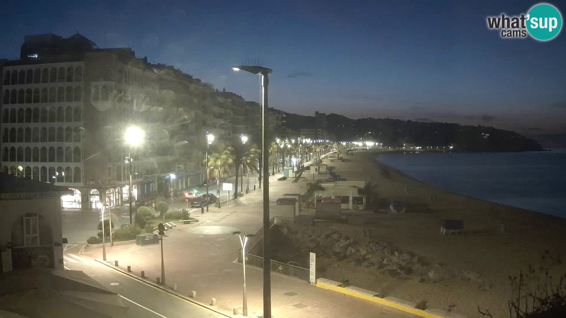 Webcam Lloret de Mar – the main beach – – Costa Brava – Spain