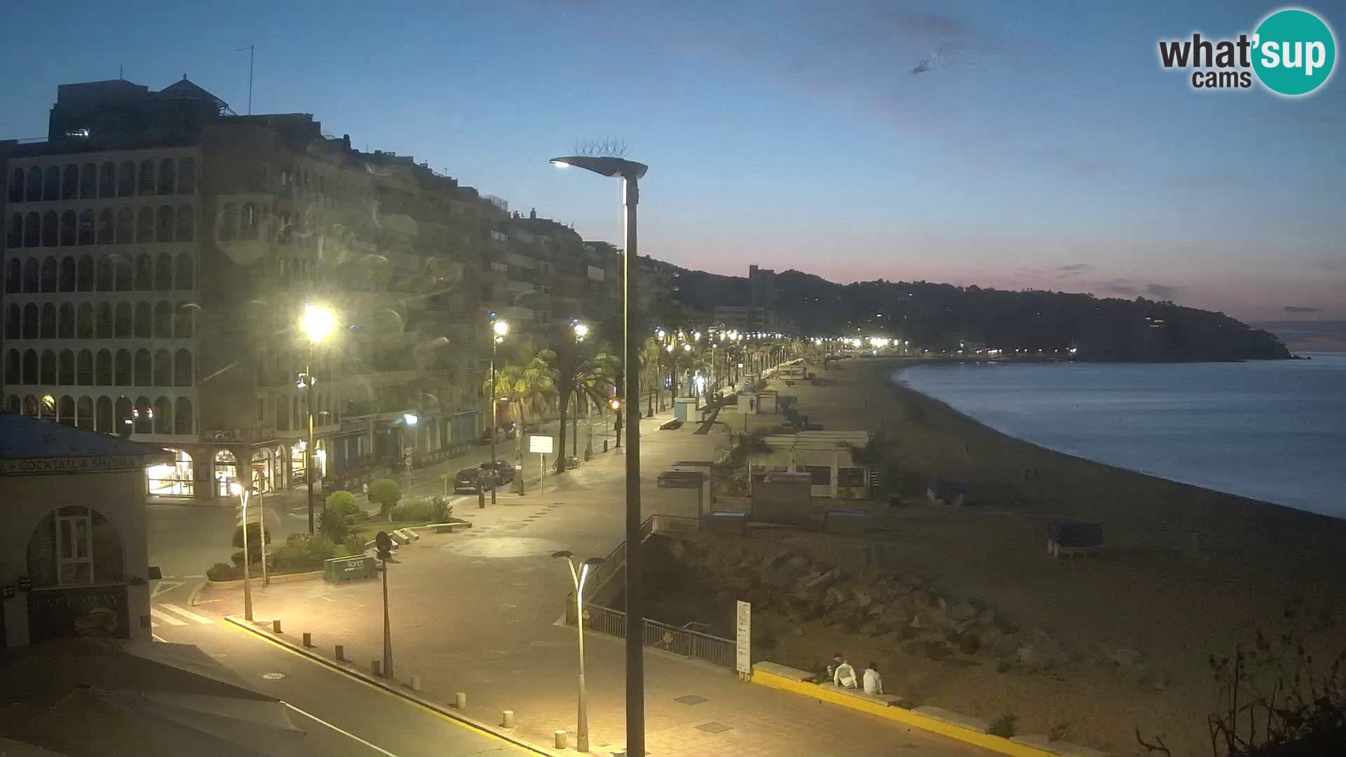 Webcam Lloret de Mar – the main beach – – Costa Brava – Spain