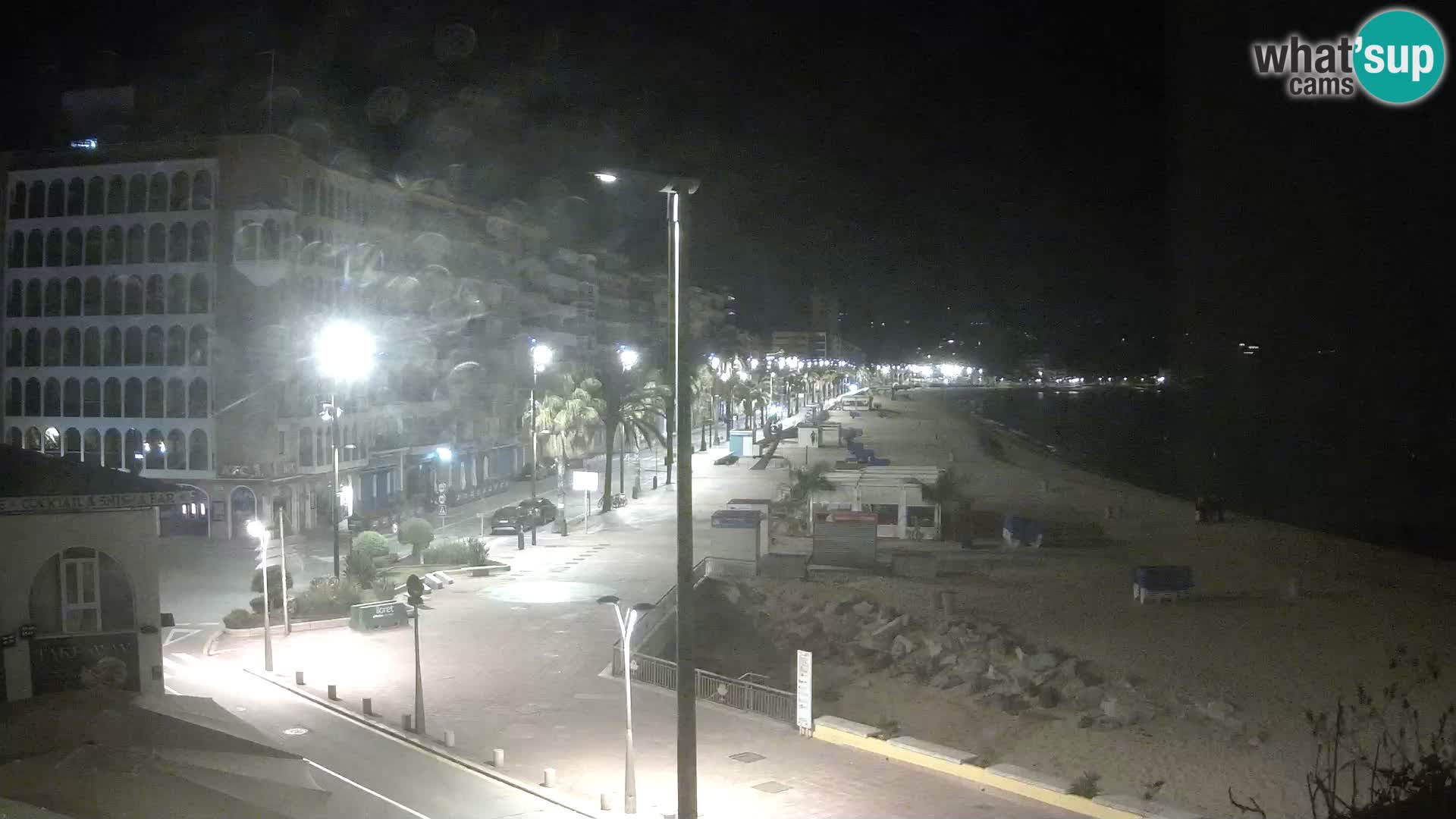 Webcam Lloret de Mar – the main beach – – Costa Brava – Spain