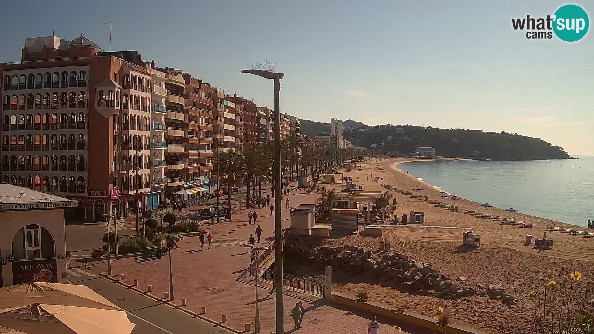 Webcam streaming Lloret de Mar – Plage