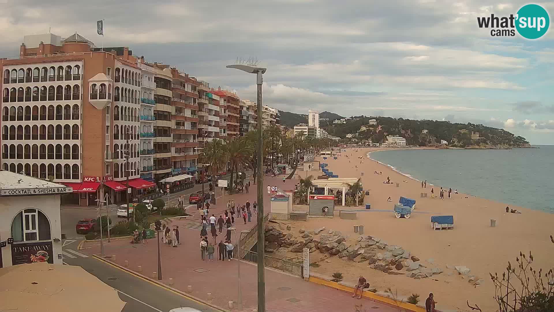 Kamera v živo Lloret de Mar – Glavna plaža
