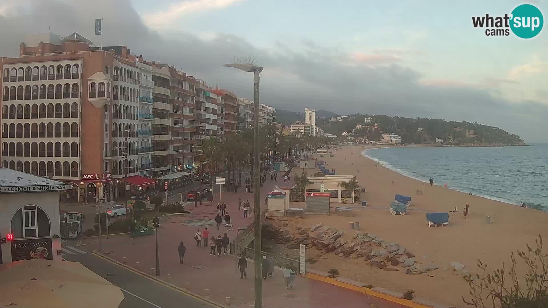Webcam Lloret de Mar – Central beach