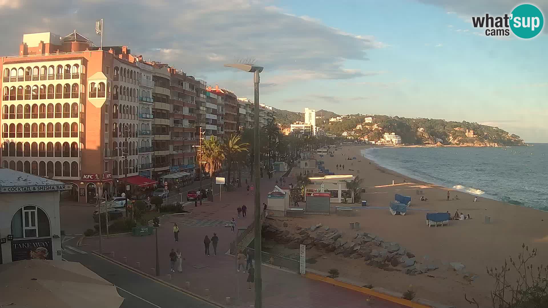 Webcam Lloret de Mar – Osrednja plaža