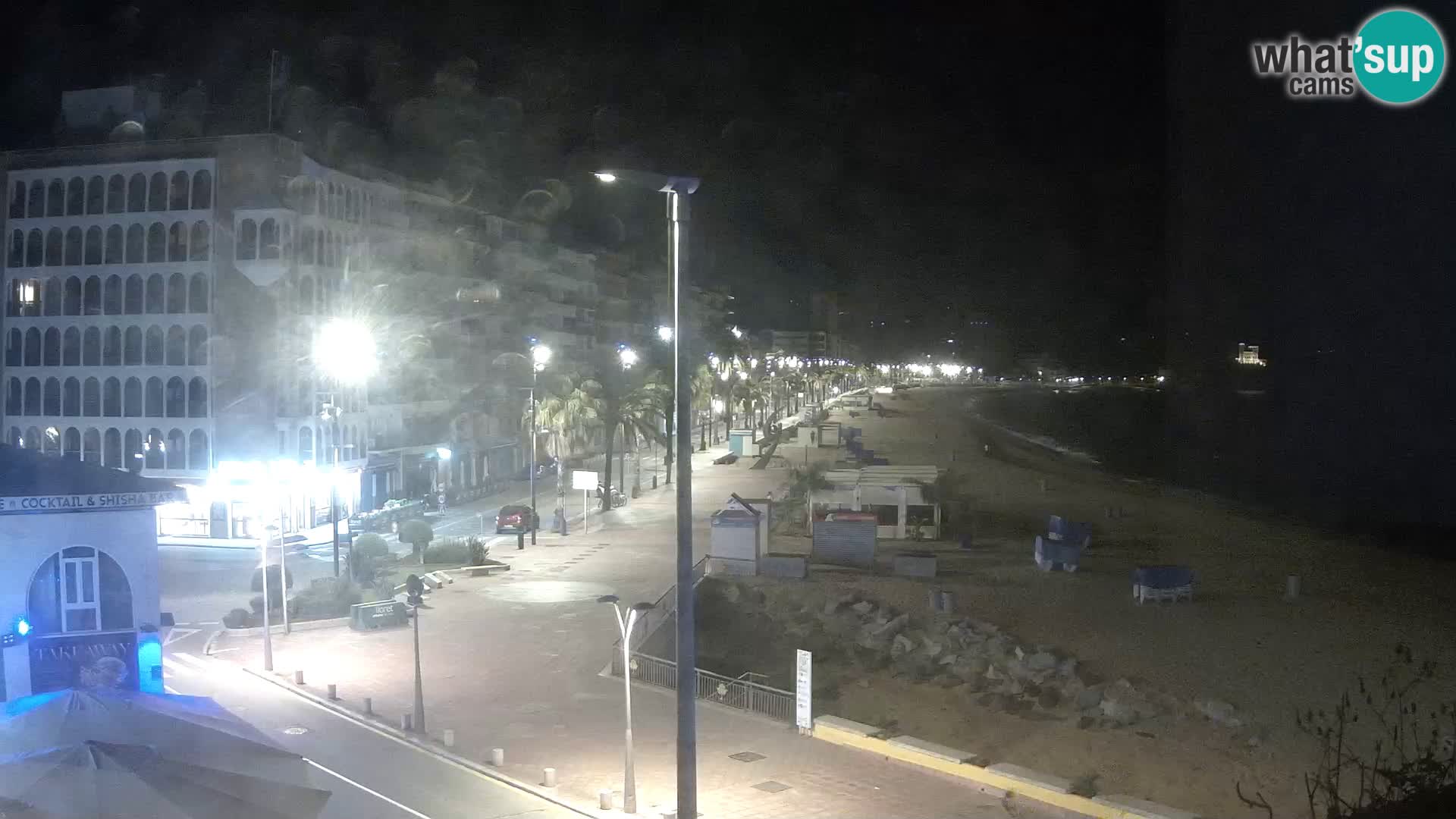 Webcam Lloret de Mar – the main beach – – Costa Brava – Spain