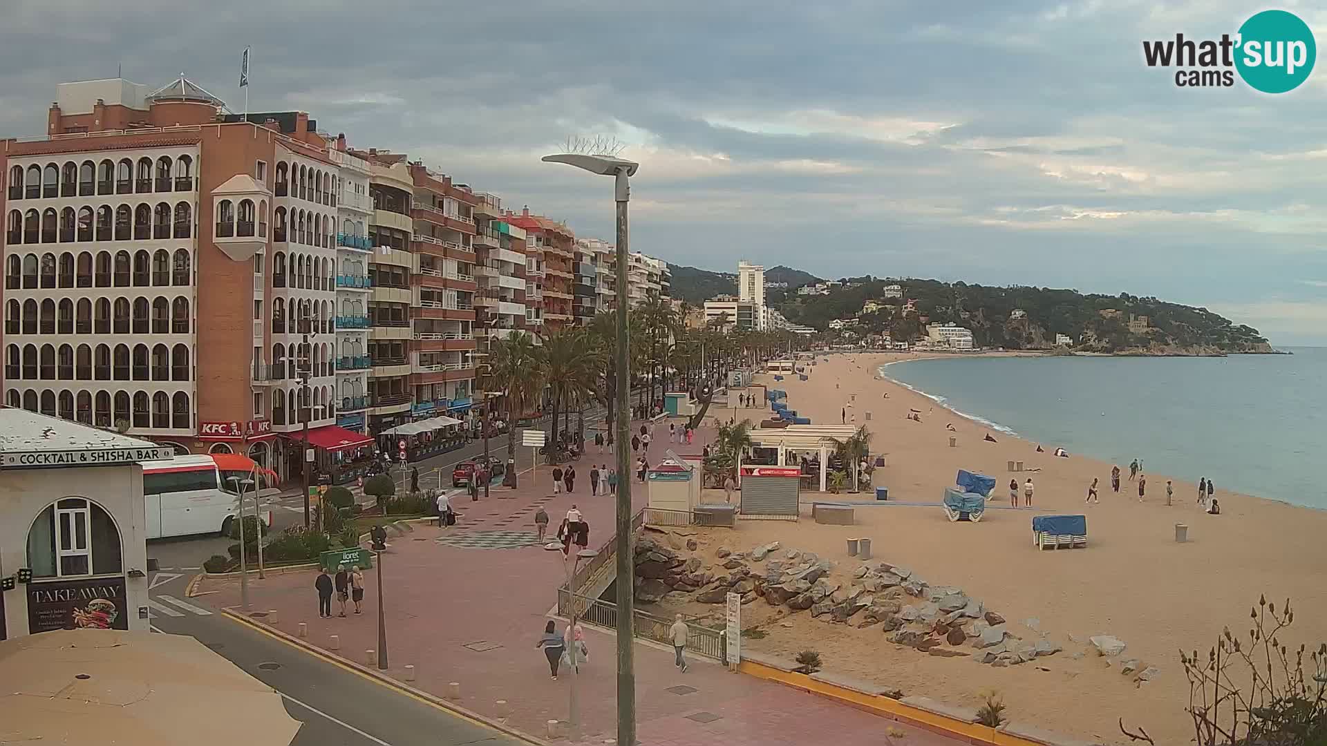 Webcam streaming Lloret de Mar – Plage